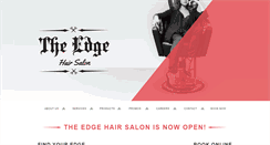 Desktop Screenshot of myedgehair.com